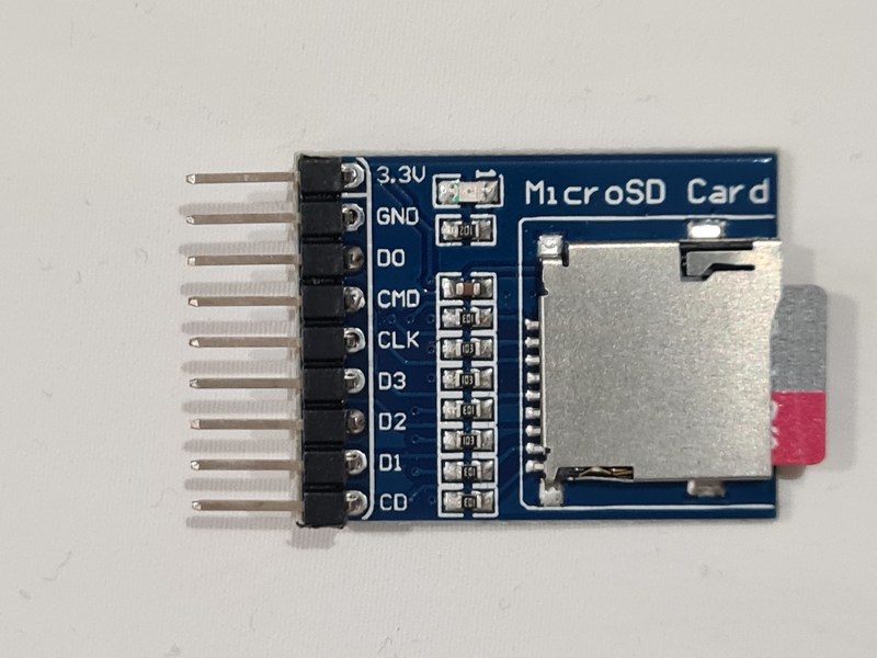 SD Card Board Pinout